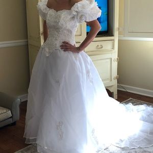 White Wedding Gown